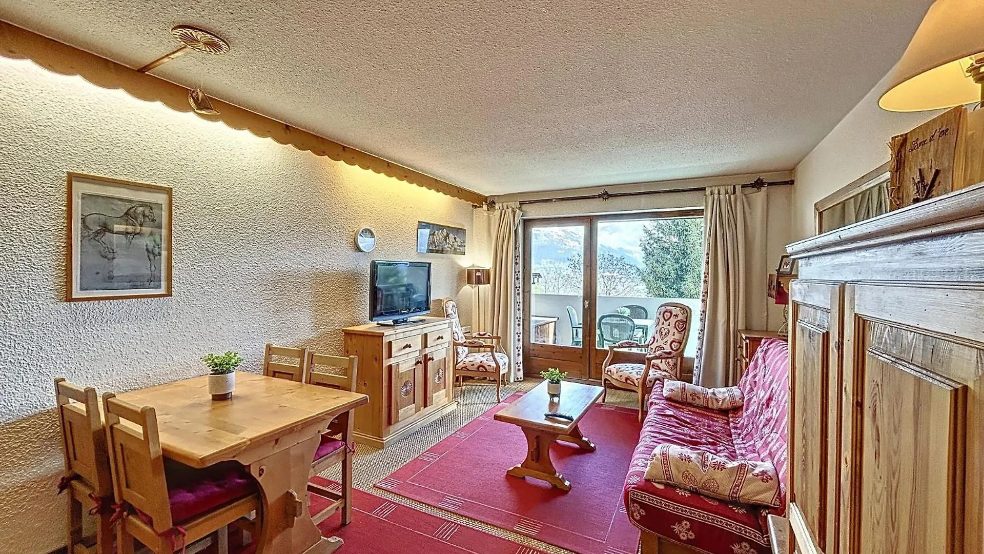 Studio Cosy Au Centre De Combloux Avec Parking - Fr-1-560-129